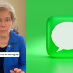 Elizabeth Warren on green texts: Apple is ruining relationships