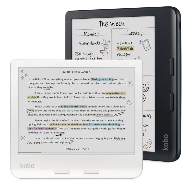 Kobo adds color to its e-reader lineup for the first time, starting at ...