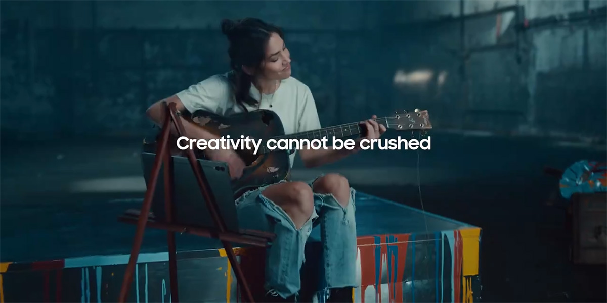 Samsung mocks controversial iPad Pro ad; ‘Creativity cannot be crushed
