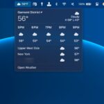 macOS Sequoia 15.2 Beta Shows Weather in Menu Bar