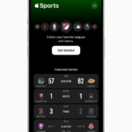 Apple Sports app gets Key Plays, pregame lineups, standings enhancements, and more