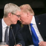 ‘Everybody wants to be my friend,’ President Trump says of Apple’s Tim Cook, other top CEOs