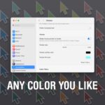 How to change the size and color of your Mac’s cursor