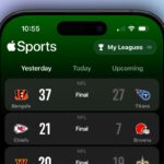 Apple Sports app gets four new features, including Live Activity scheduling