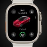 Tesla fires up long-awaited Apple Watch app