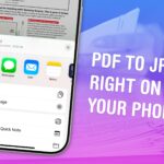 Quickly convert PDF to JPG from your iPhone with this shortcut