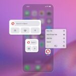 Opera browser makes it easier to interact with its AI through a new iOS widget