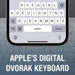 How to use the Dvorak keyboard on iPhone