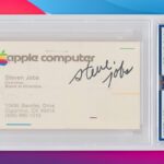 Rare business card signed by Steve Jobs goes up for auction