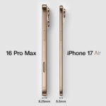 iPhone 17 Air and 17 Pro Max Allegedly Same Size Apart From Thickness