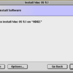 A brief history of installing Mac OS: Mac OS 9.1