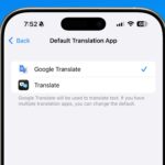 Google Translate Now Available as Default Translation App on iPhone and iPad
